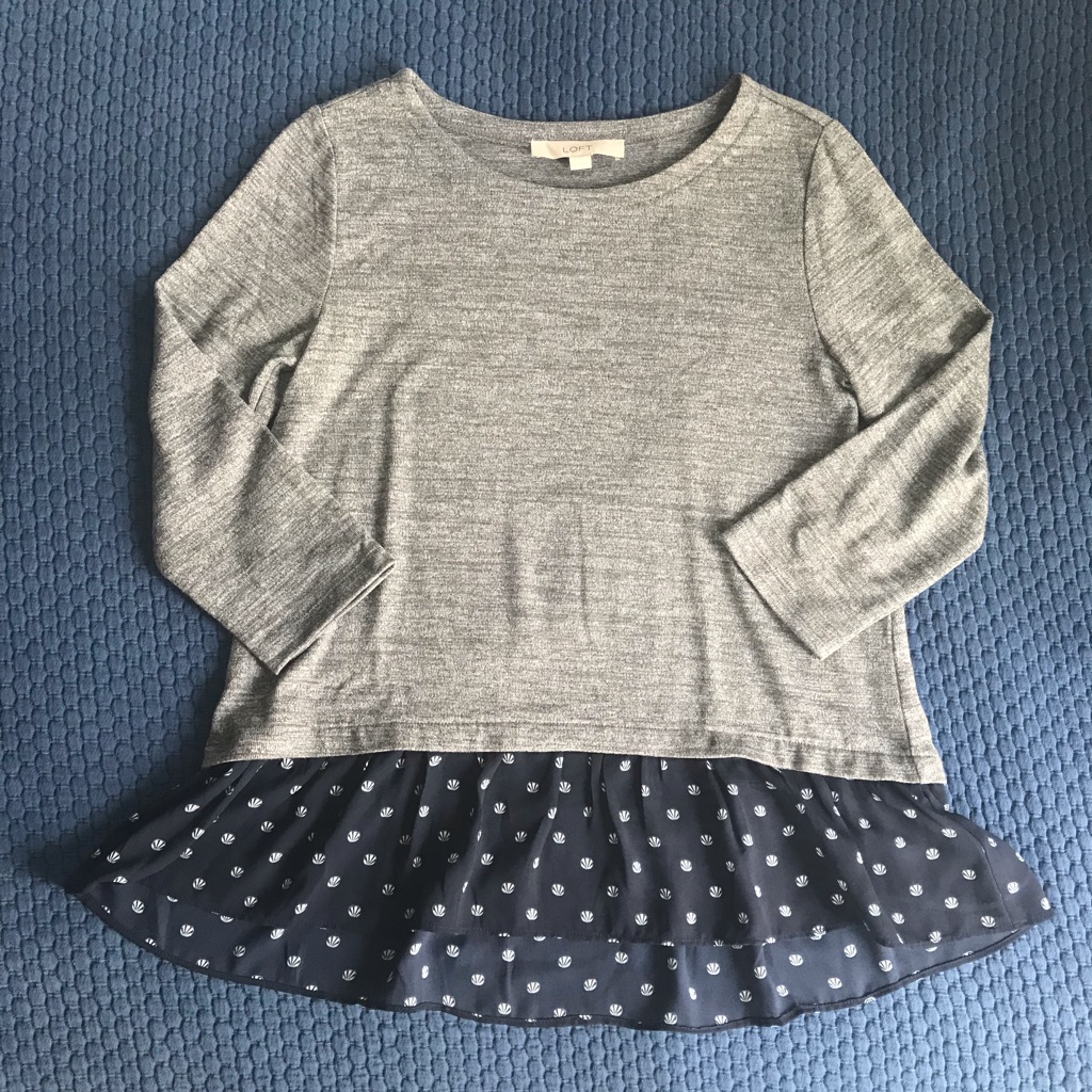 Loft Seashell Top
